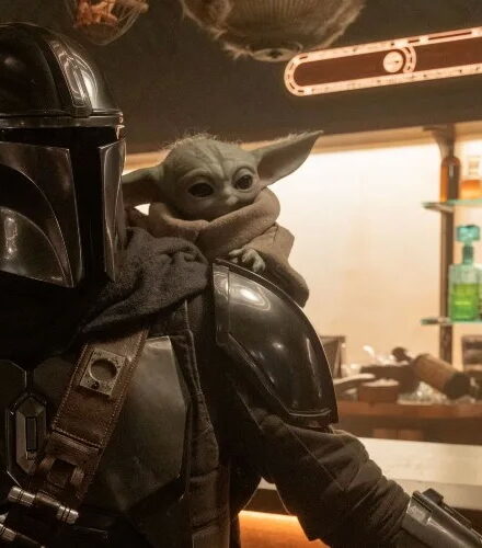 Star wars The Mandalorian and Grog